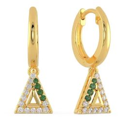 Malabar Gold and Diamonds 22k Yellow Gold Envy Earrings for Women-image-15