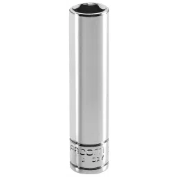 FACOM 6.35 mm (1/4 inch) Long Socket 6-Points 50.5 mm, R.7LA-41