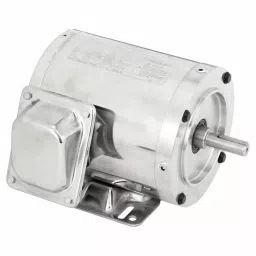DAYTON Washdown Motor 3 Phase 1/2 HP 3460 Nameplate RPM 208-230/460V AC 56C, 6WY32-image-55