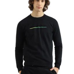 United Colors Of Benetton Black Regular Fit Printed Sweatshirt-picture-17