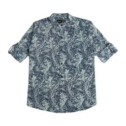 Cavio Kids Blue Cotton Printed Full Sleeves Shirt-picture-33