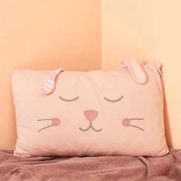 MiArcus Pink Cotton Sweet Spring Burrow Pillow-image-84