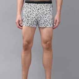 The Bear House Multi Cotton Comfort Fit Self Pattern Boxers-image-24