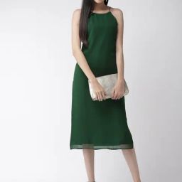 MISH Green Midi Dress-image-49