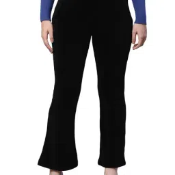 Global Republic Black Mid Rise Pants-image-94