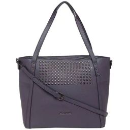 Marina Galanti Purple Rivets Medium Tote Handbag-image-37