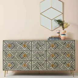 Casagold Bone Inlay Large Cabinet - Chevron-image-70