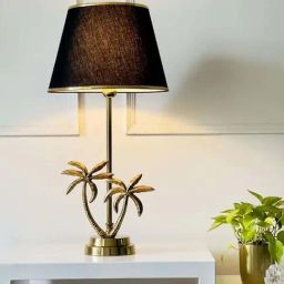 Casagold Gold Aluminum Palm Tree Table Lamp Large-image-32