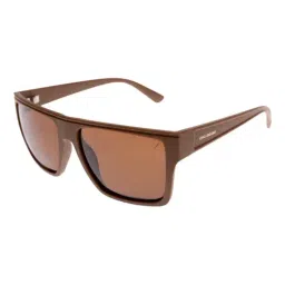 Chilli Beans Brown UV Protection Square Sunglasses for Men-picture-10
