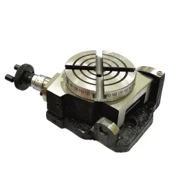 A.D INTERNATIONAL Tilting Rotary Table with 3 inch (75 mm) Size and Horizontal-Vertical Mounting Position for Milling Machines, VN-U3RT-6XBY-image-15