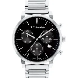CALVIN KLEIN 25000025 Swiss Gauge Chronograph Watch for Men-image-39