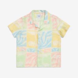 HOP Kids by Westside Multicolour Abstract Printed Resort-Fit Shirt-11