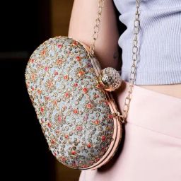 Odette Multicolor Embellished Sling Handbag-11