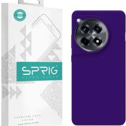 Sprig Back Cover for Oneplus 12R::12R::12R 5G::oneplus 12R (Purple)-image-86
