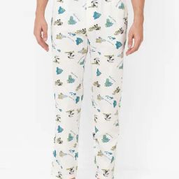 Urban Scottish Multicolored Regular Fit Printed Lounge Pants-image-27