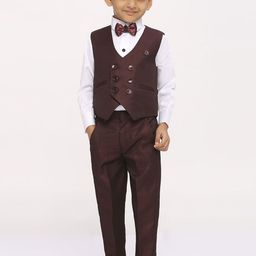 YK Boys Full Sleeves 4-Piece Party Suit-image-18
