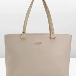 Carlton London Cream Animal Effect Medium Tote Handbag-43