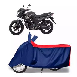 Auto Pearl Two Wheeler Cover with Bag for Yamaha SZ-RR BS6, Red & Blue-image-75