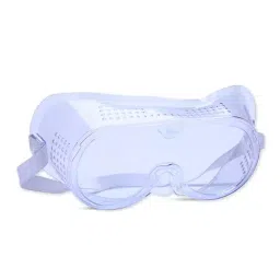 Robustt PVC Full Rim Transparent UV Resistant Chemical Safety Goggles-image-4