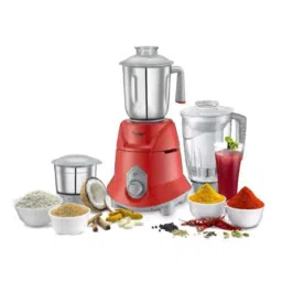 Prestige Supra 750W Red with 3 Jars Mixer Grinder - 42521-image-80