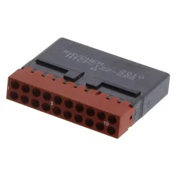 RAYCHEM - TE CONNECTIVITY RECTANGULAR PWR INSERT, RCPT, 20POS, MTCP-122-20S-17