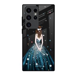 QRIOH Queen Of Fashion Quirky Printed Samsung Galaxy S23 Ultra 5G Silicone Back Case-image-81