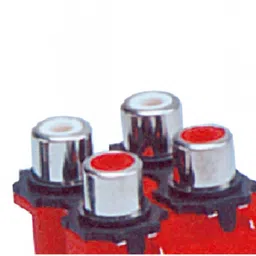 MX 4 Way RCA Female Socket Connector PCB Mounting (MX-1259) image 2