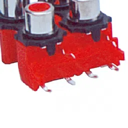 MX 4 Way RCA Female Socket Connector PCB Mounting (MX-1259) image 3