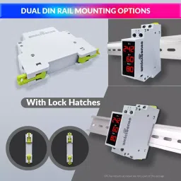 amiciSense 3 In 1 Voltage Tester With External Ct And 35Mm Din Rail Mount 100 A 1- 100 A image 4