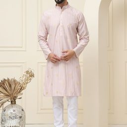 SOJANYA Men Regular Kurta with Churidar-picture-7
