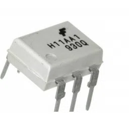 H11AA1 Transistor Output Optocoupler IC DIP-6 Package image 1
