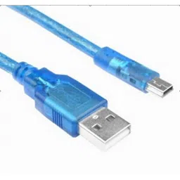 USB A Male to mini B Cable - Cable for Arduino Nano image 1