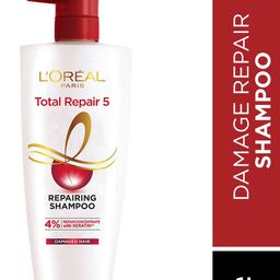 Loreal Paris Total Repair 5 Repairing Shampoo With Keratin XS - 1 Litre-image-2