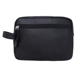 Mike Leatherite Make Up PouchBlack Height 13 cm-image-45