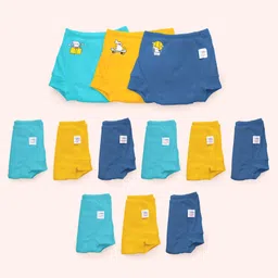 SuperBottoms Padded Underwear for 3-4Y Babies | Potty Training Pants for Mess-Free Diaper-Free Time | Lil Explorer's Club | Pack of 12-picture-14
