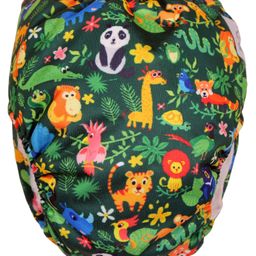 Deedry Cloth Diapers Reusable, Adjustable with Snap Buttons & comes with 2 Insert - Blue image 3