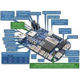 BeagleBone Blue Robotics Controller Board image 3