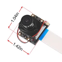 OV5647 5MP 1080P IR-Cut Camera for Raspberry Pi 3/4 with Automatic Day Night Mode image 2