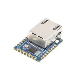 Waveshare TTL UART to Ethernet Mini Module, Castellated Holes With Immersion Gold Design, Highly Integrated Packaging image 1
