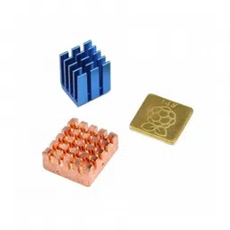3 IN 1 Heat Sink Set for Raspberry Pi 3 (with RPI Logo) image 1
