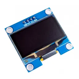 2.44 cm (0.96 Inch) I2C/IIC 128x64 OLED Display Module 4 Pin - White Color image 1