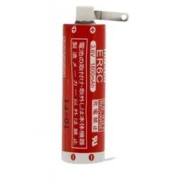 Maxell ER6C 3.6V 1800mAh Lithium Thionyl Chloride Battery with Lugs image 2