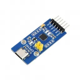 Waveshare CP2102 USB UART Board (Type C), USB To UART (TTL) Communication Module, USB-C Connector image 1