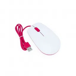 Official Raspberry Pi Mouse Red & White image 1