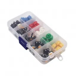 Tactile Push Button Switch Assorted Kit - 25 Pieces pack image 1