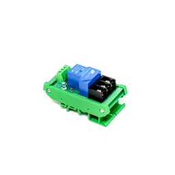 1 Channel 24V 30A Relay Module with High/Low-Level Triggering Optocoupler Isolation (with Guide Rail) image 2