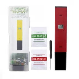 Red 0.1 Resolution Digital PH Meter Tester Instruments with ATC 0.0-14.0pH image 1