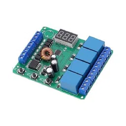 5/12/24V 4CH Relay Module Programmable Trigger Delay Time Motor Positive Reversing Controller DC6-24V image 2