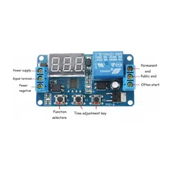 DC12V 1 Channel Relay Module Delay Timer Control Switch Board image 2