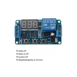 DC12V 1 Channel Relay Module Delay Timer Control Switch Board image 3